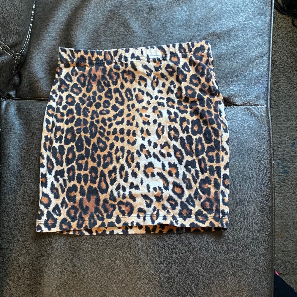 Cheetah skirt